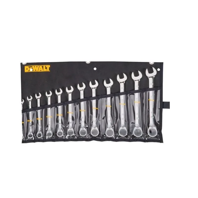 DeWalt 12‑Piece Metric Ratcheting Combination Wrench Set
