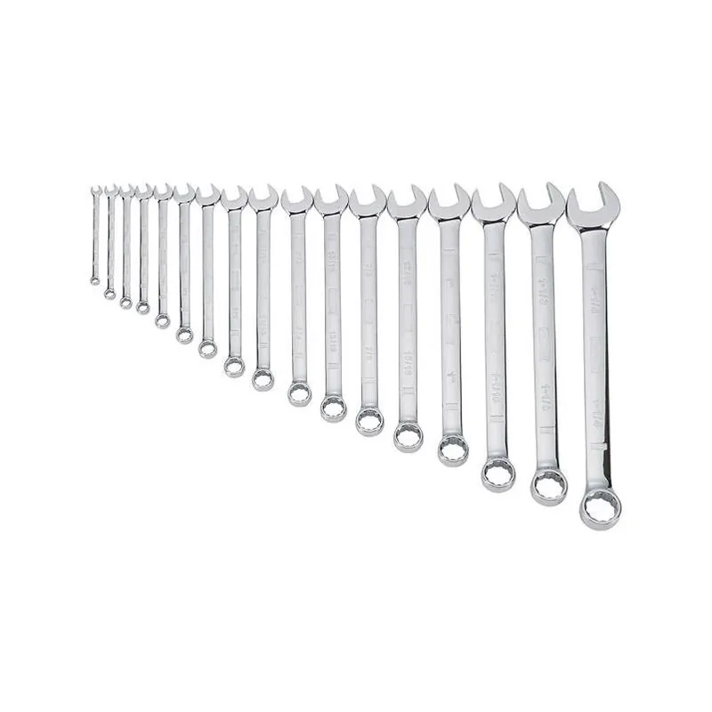 DeWalt 17‑Piece SAE Combination Wrench Set – Chrome Vanadium Steel