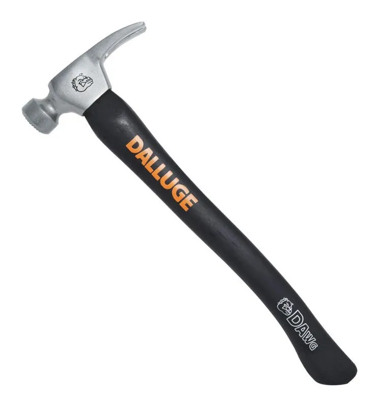 Vaughan 21‑Ounce Curved‑Handle Framing Hammer With Milled Face