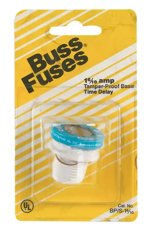 Bussmann 1-6/10 Amps Plug Fuse 1 Pk