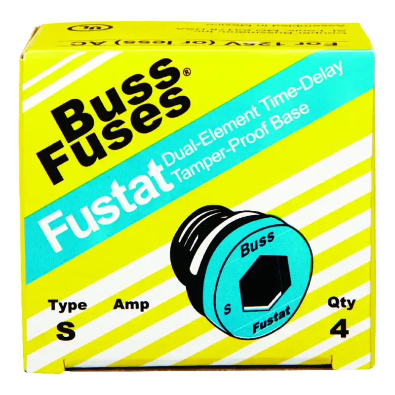 Bussmann 6-1/4 Amps Plug Fuse 4 Pk