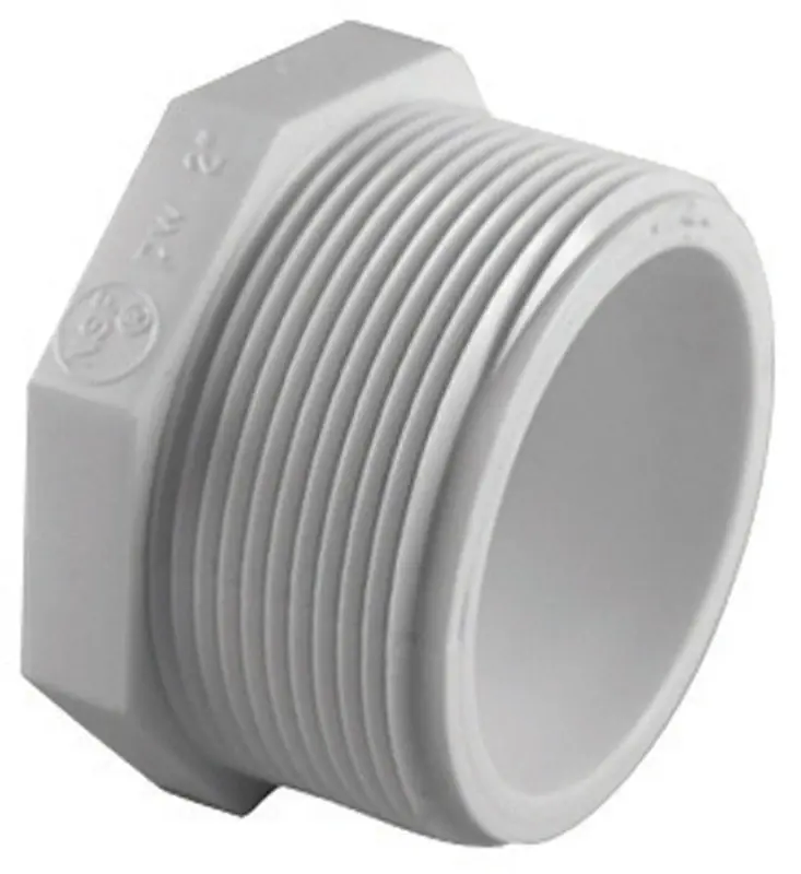 Charlotte Pipe Schedule 40 4 In. MPT PVC Plug 1 Pk