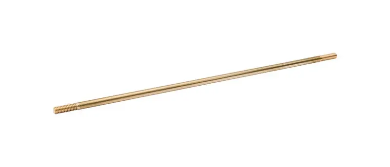 Toilet Float Rod, Solid Brass, 1/4 -20 X 12-In.