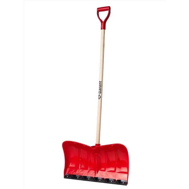 22 In. Wide X 57.5 In. Long Poly Snow Pusher With Comfort Grip Handle