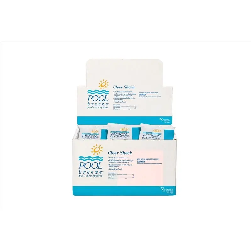Pool Care System Granule Shock 1 Lb For Effective Pool Sanitation