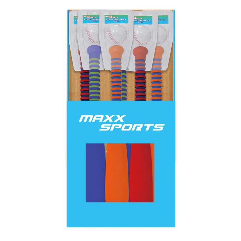 Assorted Baseball And Foam Bat For Kids - Model 320336