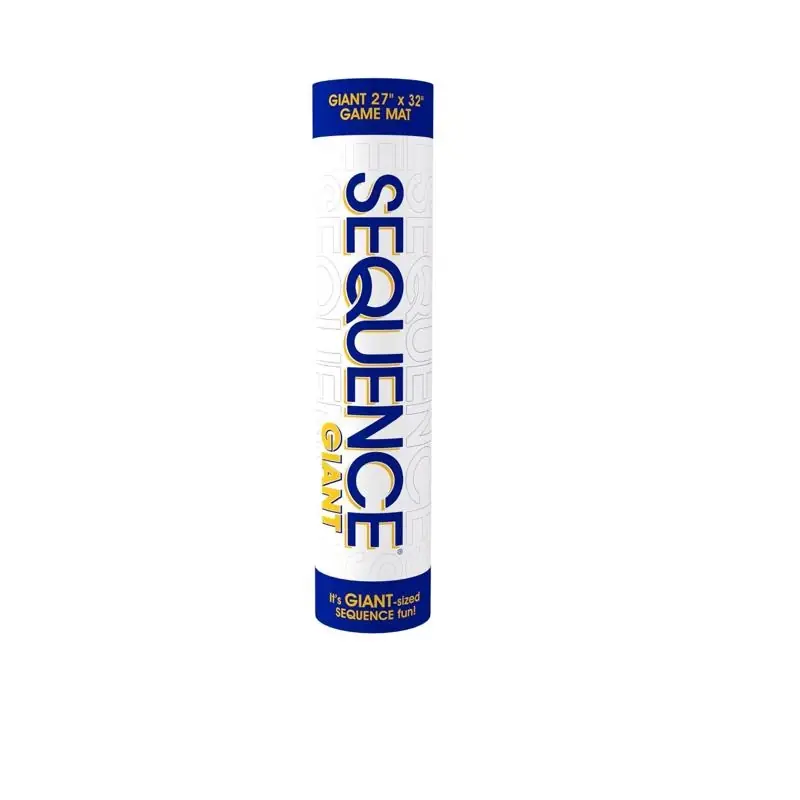 Jumbo Sequence Game In A Tube - Multicolored, 32 Length X 27 Width