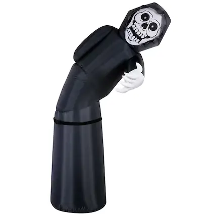 6 Ft. Prelit Animated Lurking Reaper Inflatable Halloween Decoration