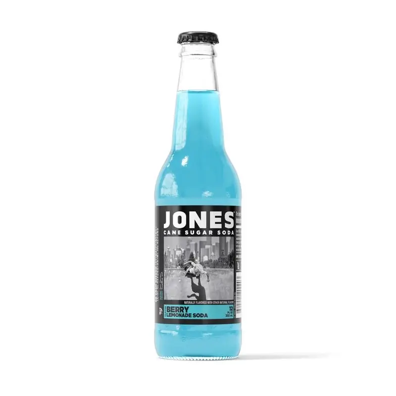 Jones Soda Berry Cane Sugar Soda 12 Oz 1 Pk