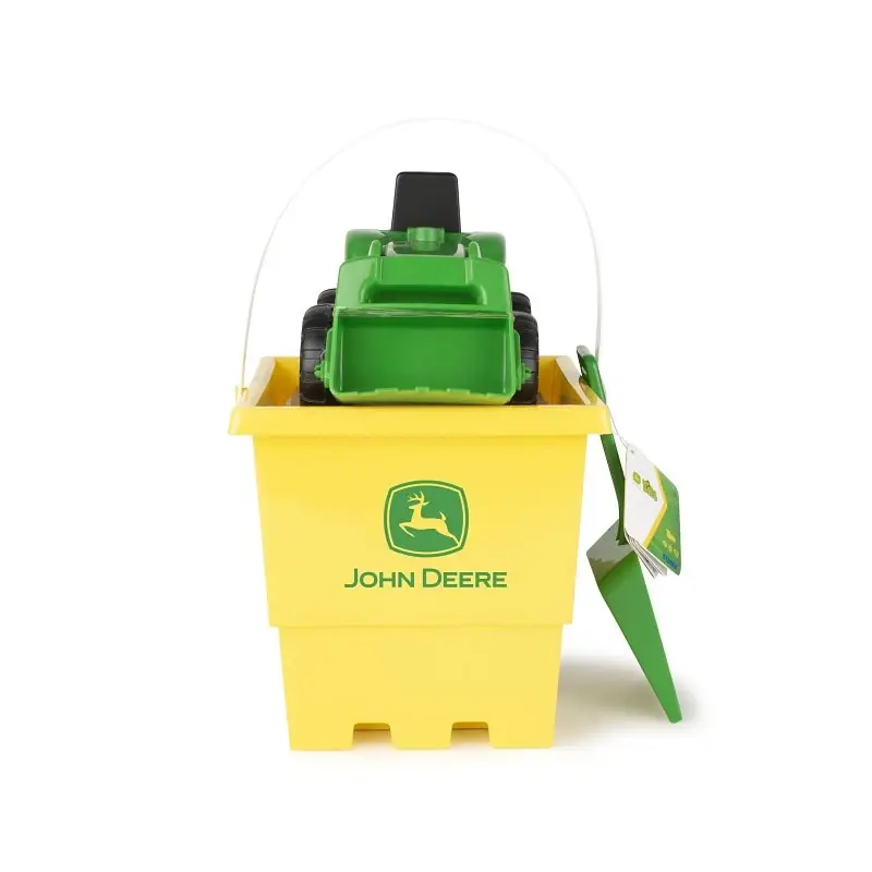 Toys Sand Pit Bucket Set For Ages 18 Months And Up, Green/yellow
