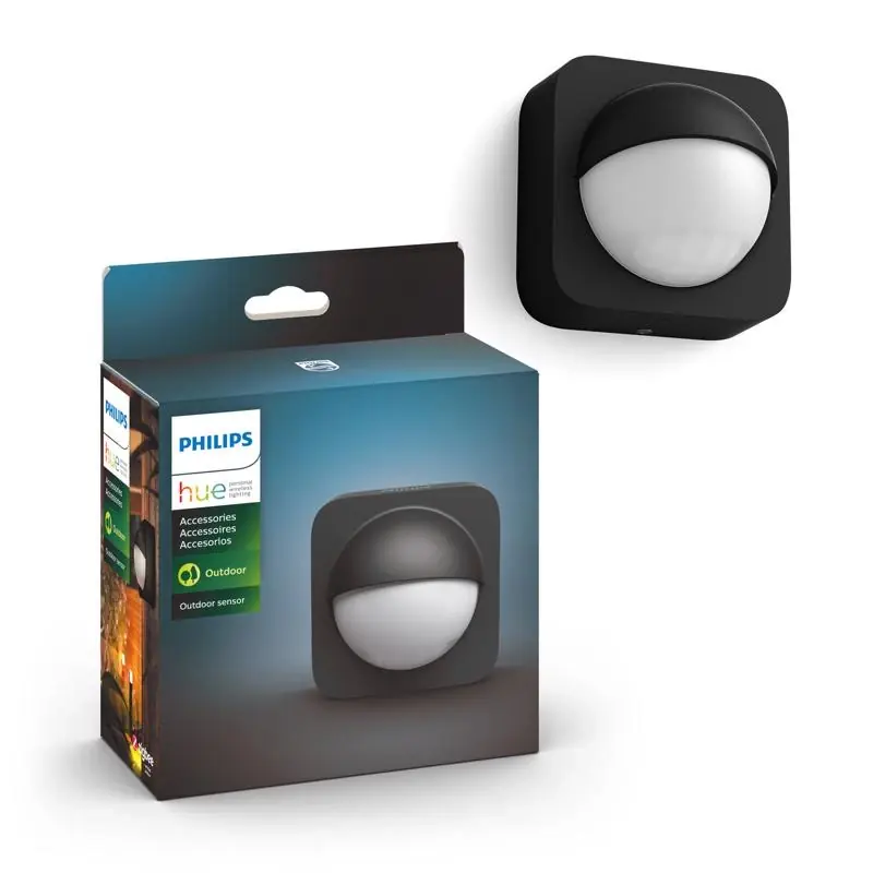 Philips Hue Motion-sensing Battery Powered Led Black Smart Security Light