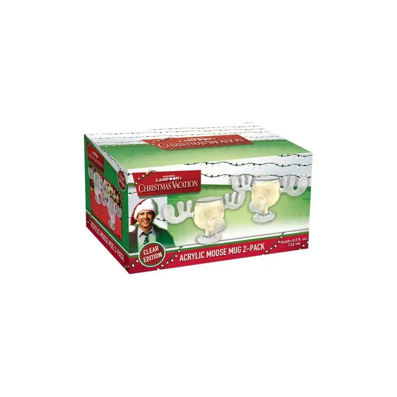 Nmr Christmas Vacation Acrylic Moose Mug, 11.2 Inches Height