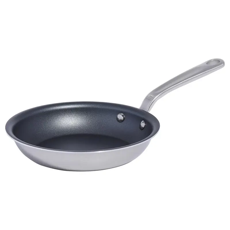 Made In 8 Inch Stainless Steel Fry Pan With Nonstick Interior