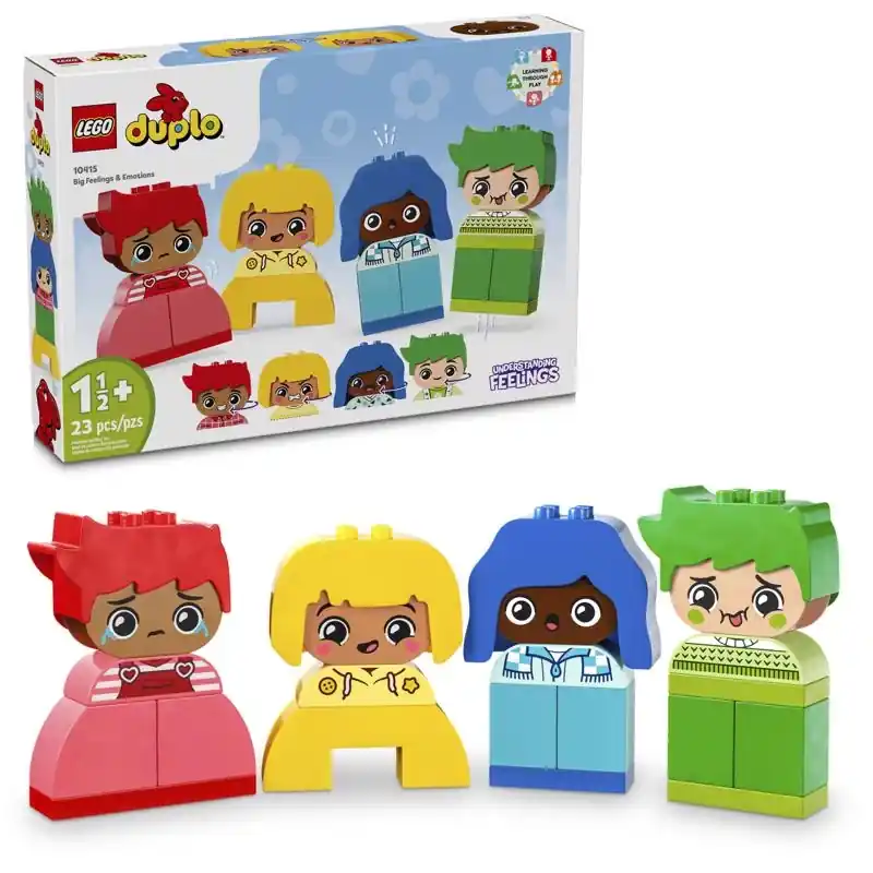 Lego My First Big Feelings And Emotions Multicolor 23 Piece Set