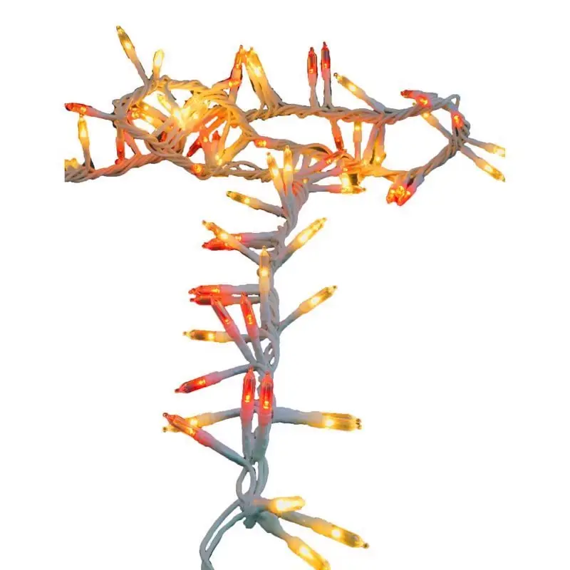 Celebrations LED Mini Red/White 200 Ct String Christmas Lights 9 Ft.