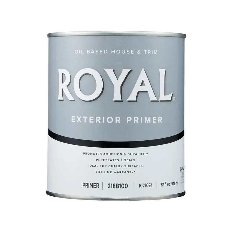 Royal White Oil-based Primer Flat 1 Quart