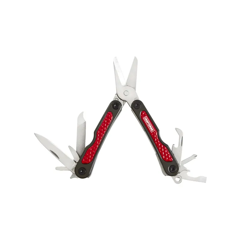 10-in-1 Multi-tool With Snips, Knife, Screwdrivers And More