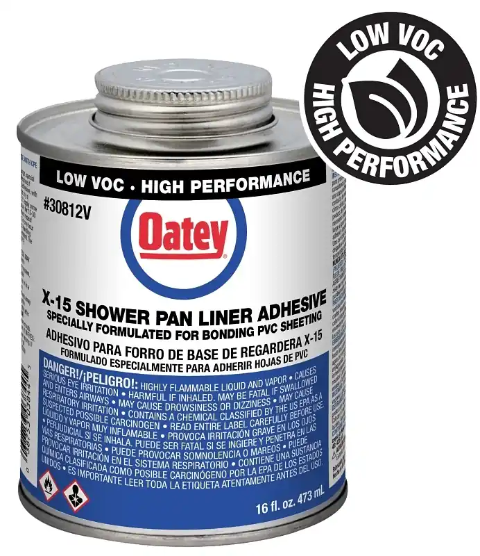 Oatey X-15 Green Solvent Cement For PVC 16 Oz