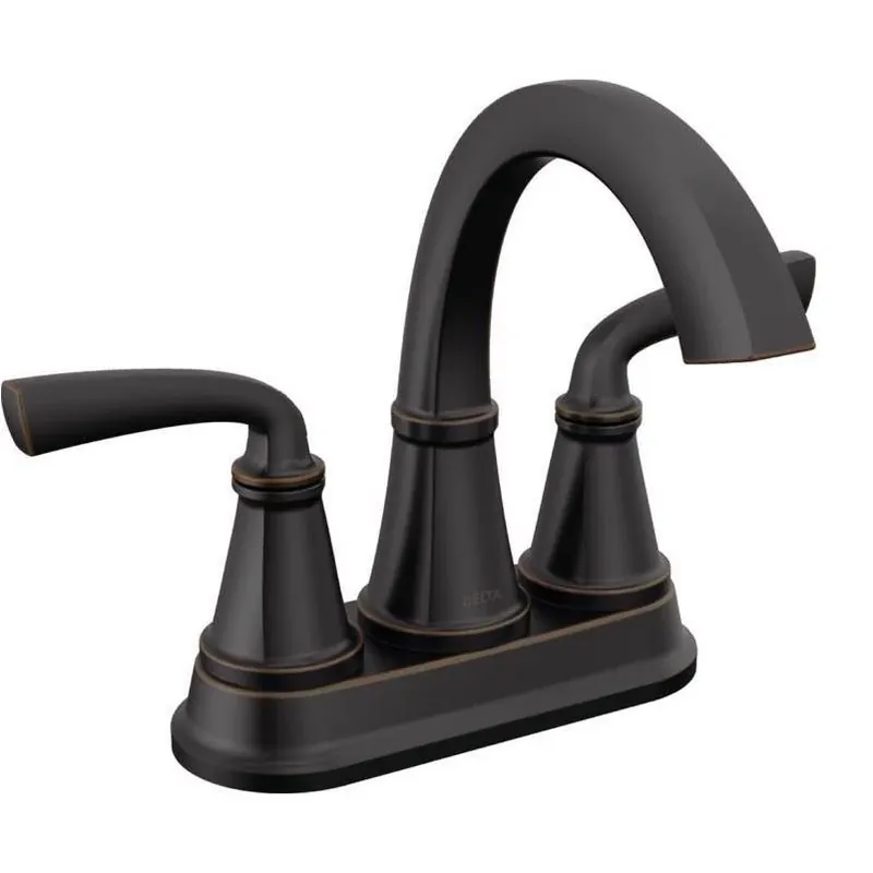 Porter 2-Handle Center-Set Lavatory Faucet, Bronze