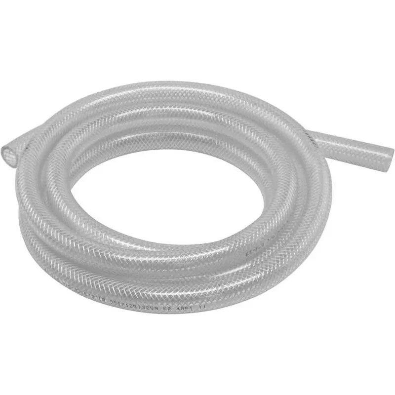 Eastman 20‑Foot Braided Vinyl Tubing – 3/8 " ID × 5/8 " OD, FDA‑Approved Flexible Hose