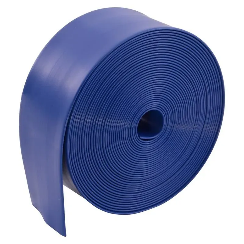 EZ-Flo 30‑Foot 1½‑Inch Flat‑Lay Discharge Hose – Flexible PVC For Irrigation & Drainage