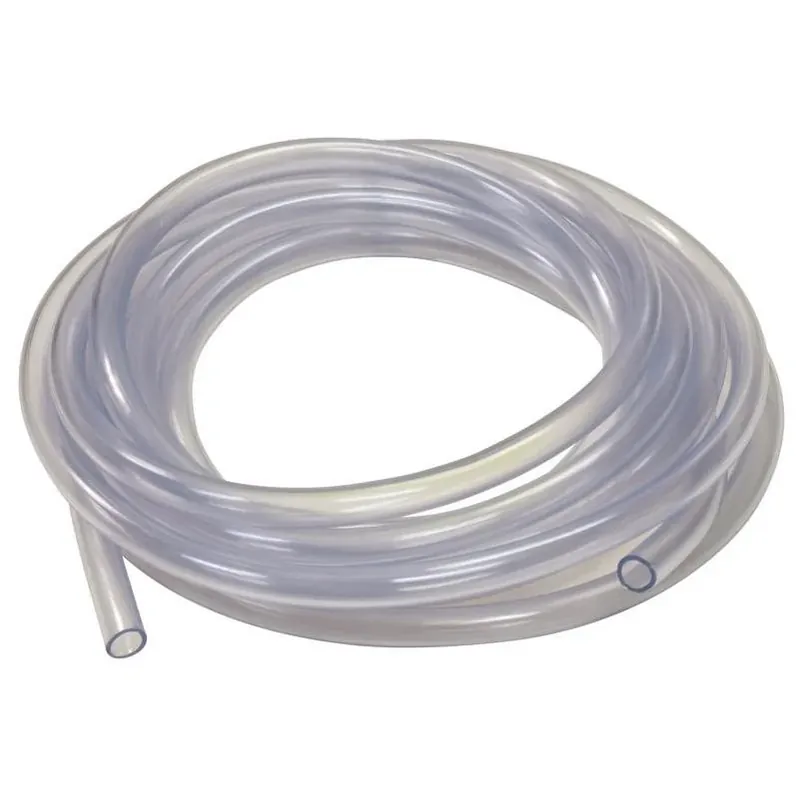 Clear Vinyl Tubing 10 ft – 1/16" ID X 1/4" OD – Food‑Grade & Chemical‑Resistant