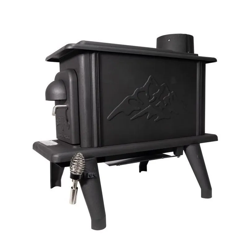 Cleveland Iron Works Erie 900 sq ft EPA‑Certified Cast Iron Wood Stove