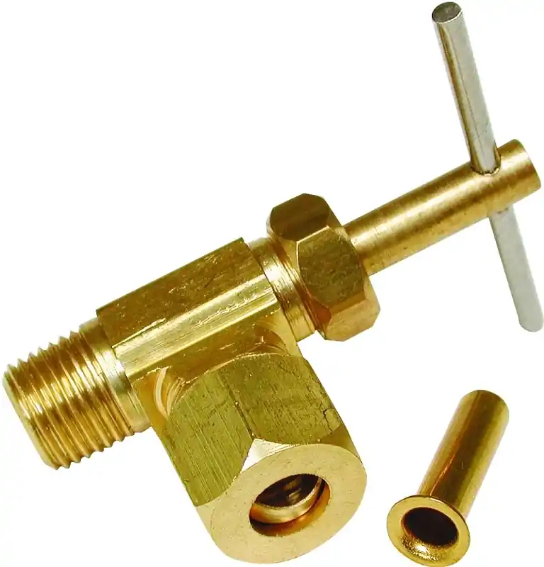Evaporative Cooler Angle Needle Valve, 1/4 X 1/8-In.
