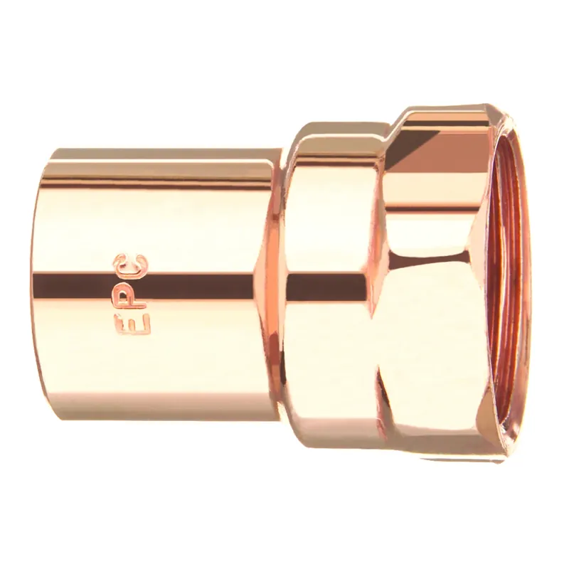 NIBCO 1/2 In. Copper X 1/2 In. D FPT Copper Street Adapter 1 Pk