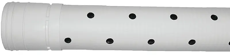 2 Hole Triplewall 3000 Sewer & Drain Pipe, 3-In. X 10-Ft.