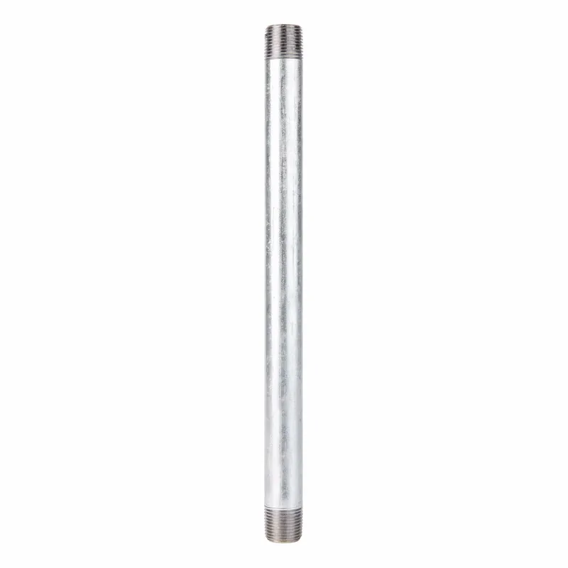 1/2 In. Mip X 1/2 In. D Galvanized Steel 11 In. L Nipple
