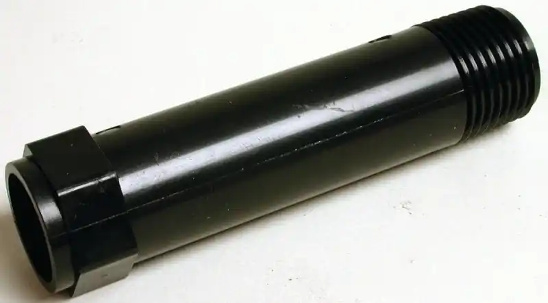3-1/2 In. H Black Plastic Drain/overflow Pipe Kit With 1/2 In. Mpt Standpipe