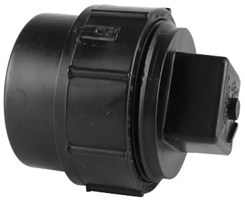Charlotte Pipe 4 In. Spigot X 4 In. D FPT ABS Adapter
