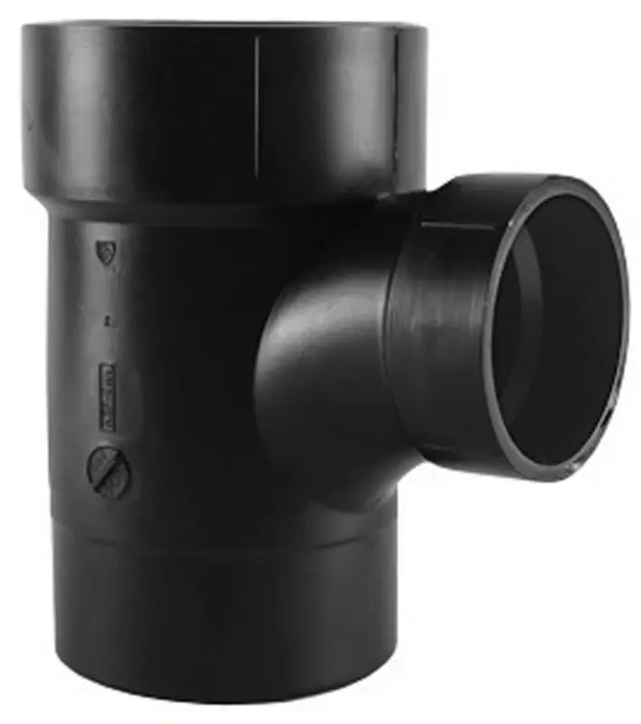 Charlotte Pipe 2 In. Hub X 1-1/2 In. D Hub ABS Sanitary Street Tee
