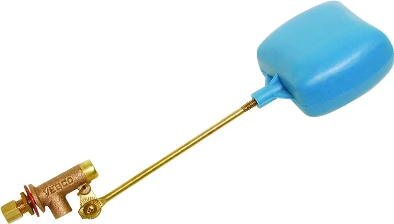 Evaporative Cooler Compression Float Valve, Heavy-Duty Bronze, 1/4 In.