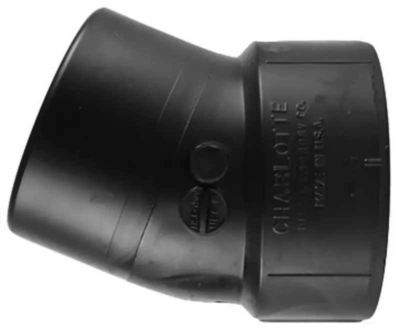 4 In. Hub X 4 In. Dia. Slip Abs Elbow For Drainage Systems