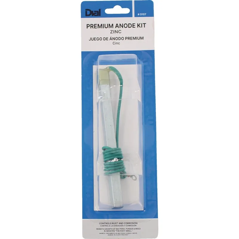 Dial 1/2 In. H X 1/2 In. W Zinc Anode Kit For Evaporative Coolers