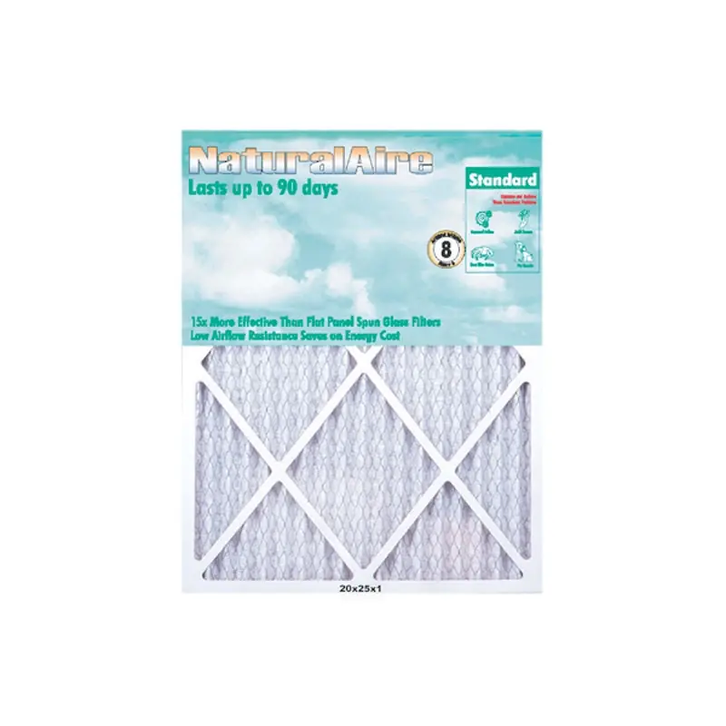 NaturalAire 14 In. W X 36 In. H X 1 In. Synthetic 8 MERV Pleated Air Filter 1 Pk
