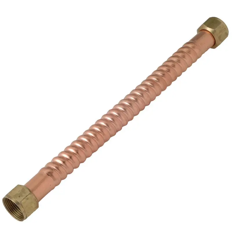Homewerks 3/4 In. FIP X 3/4 In. D FIP 24 In. Copper Water Heater Supply Line