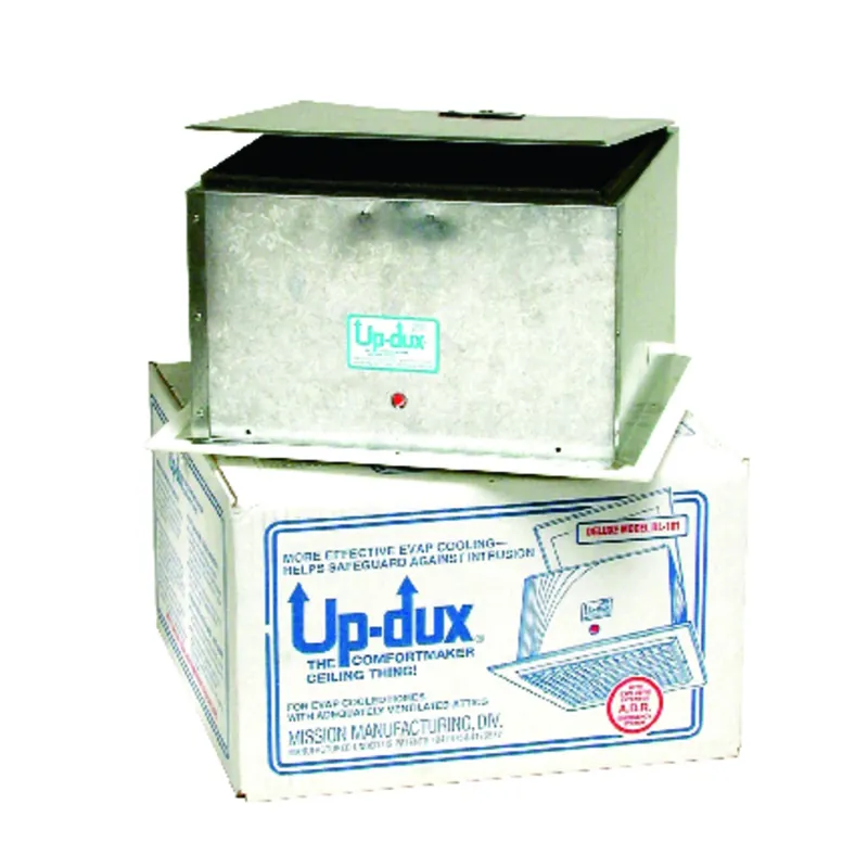 Dial Up-dux 7-1/4 In. H X 14 In. W Pre-assembled Ceiling Vent With Adr