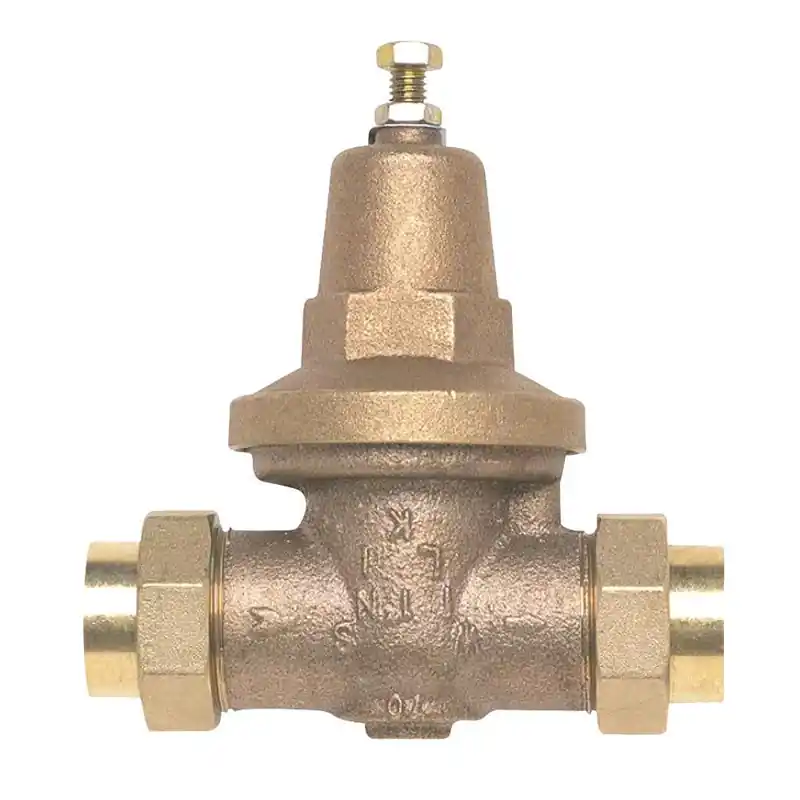 Wilkins 1 In. Brass Fnpt Union Pressure-reducing Valve - Model 70du