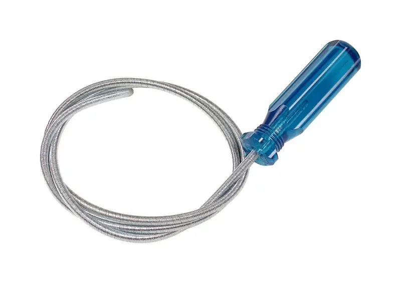 60 Inch Blue Metal Snake For Water Distributor Tubes And Pump Hoses