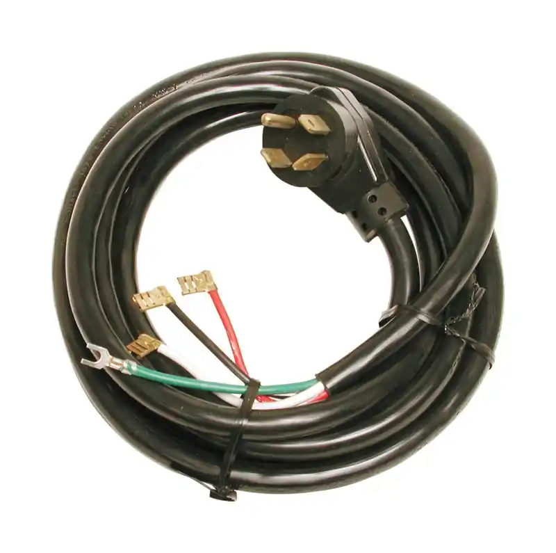 1/2 In. H X 1/2 In. W Black Plastic Motor Cord For 2 Speed 1 Hp Motors