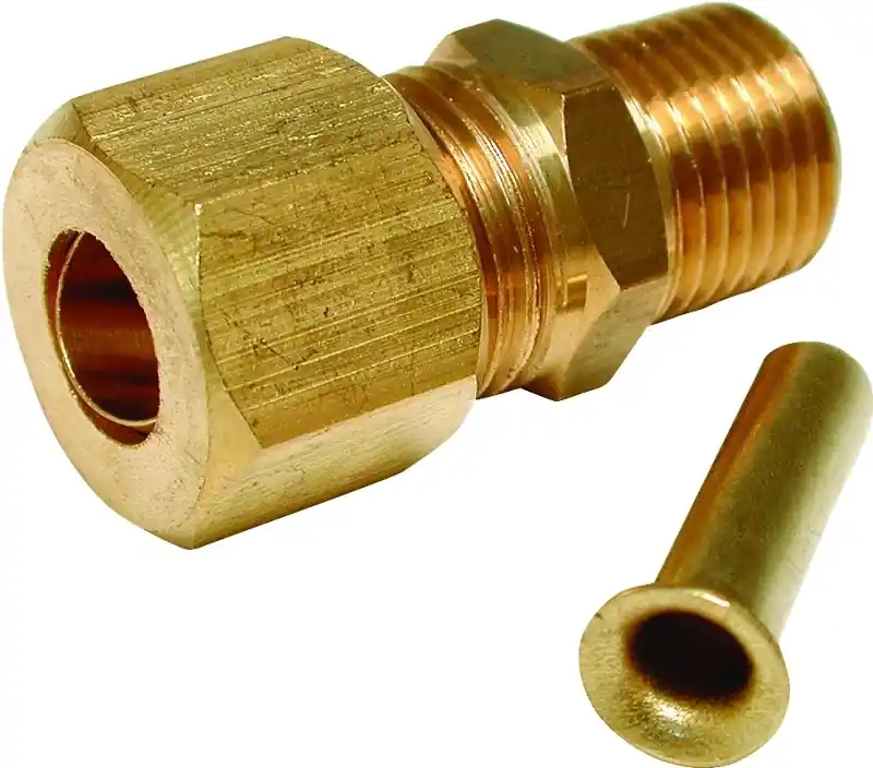 1/4 In. H X 1/8 In. W Brass Male Union For Evaporative Coolers