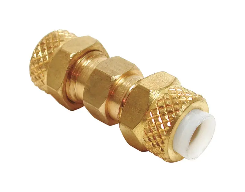Dial 1/4 In. Brass Full Union - Model 9462 For Poly Tubing Connections