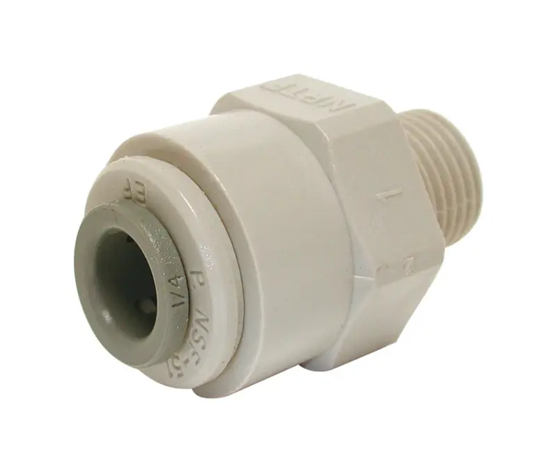 Speedfit 1/4 In. H Beige Copper Male Union For Quick Connections