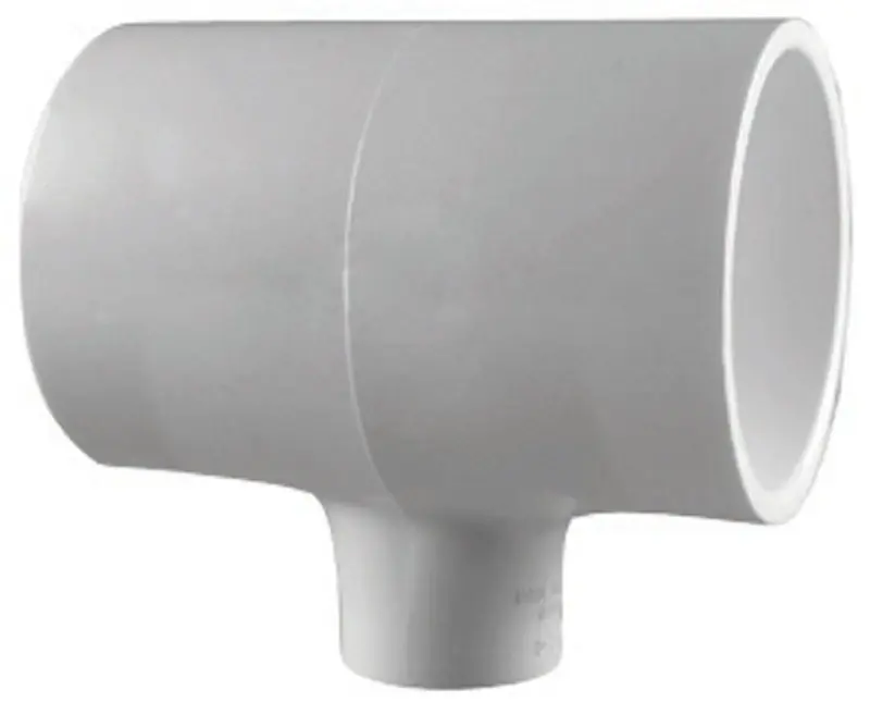Charlotte Pipe Schedule 40 1/2 In. Slip X 1-1/2 In. D Slip PVC Reducing Tee 1 Pk