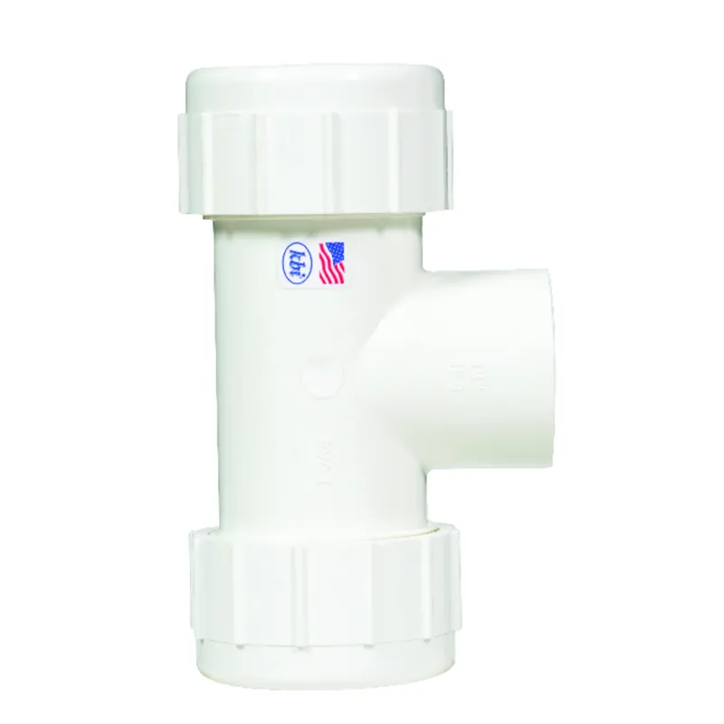 Homewerks Schedule 40 1-1/4 In. Compression X 1-1/4 In. D Compression PVC Compression Tee 1 Pk