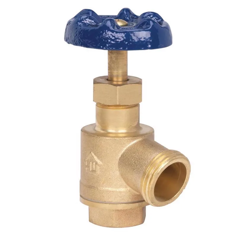 1 Inch Brass Bent Nose Garden Valve With Female Iron Pipe Inlet