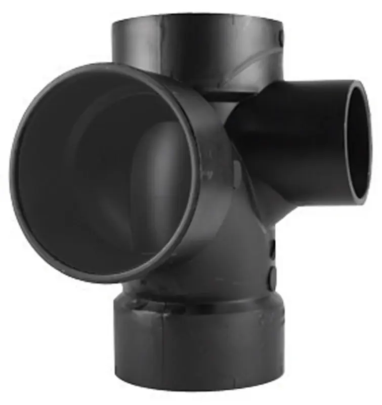 3 In. Hub X 3 In. Dia. Hub Abs Sanitary Tee - Schedule 40